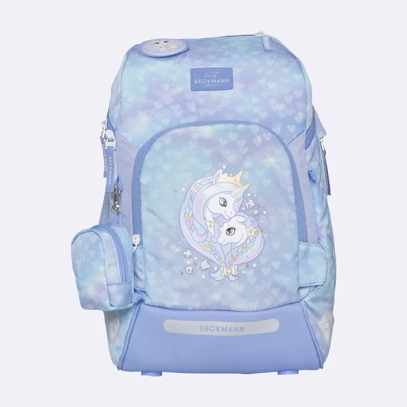 BECKMANN 兒童護脊書包 -UNICORN PRINCESS ICE BLUE