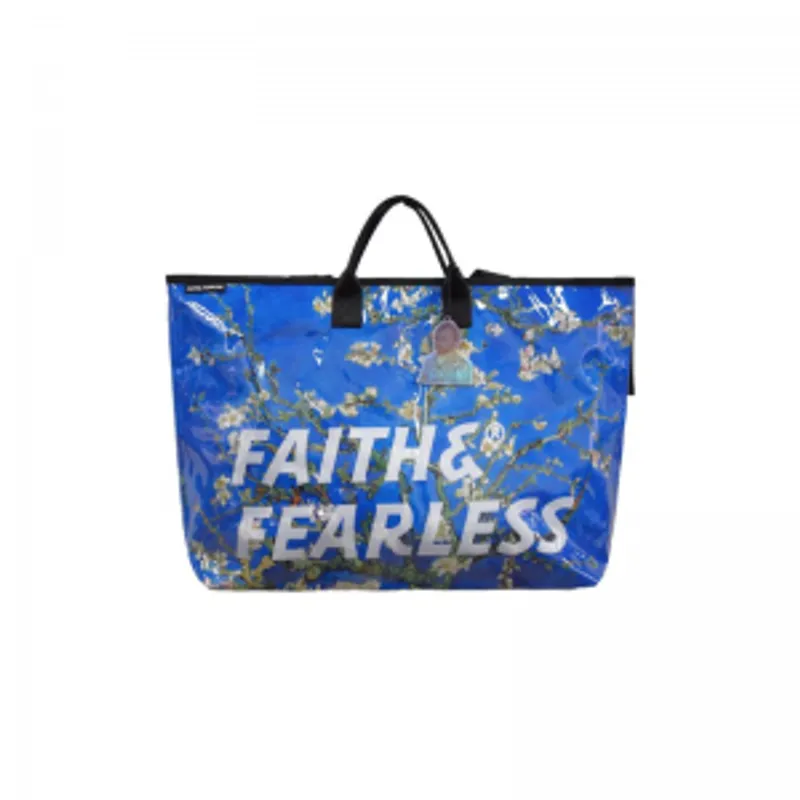 Faith & Fearless×梵高杏花滿枝pvc大容量袋(限定版)