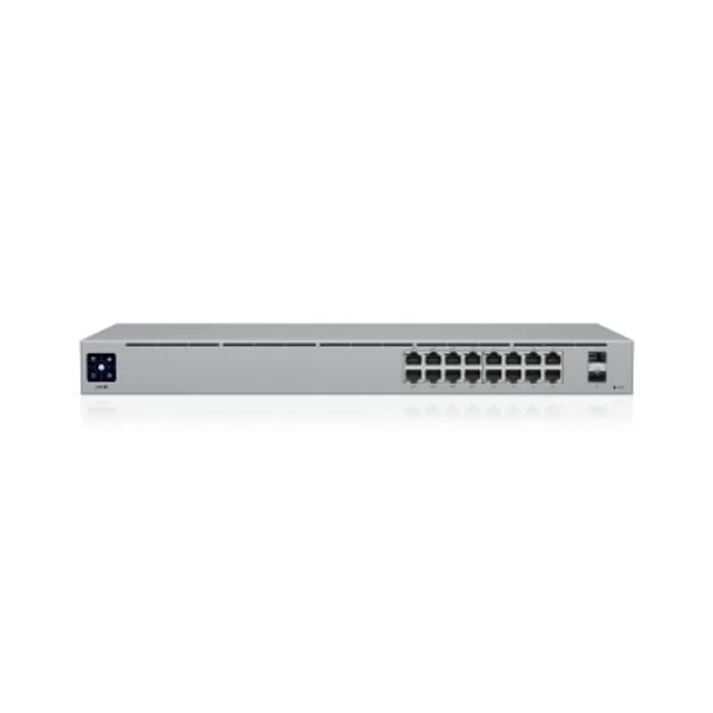 UBIQUITI Ubiquiti Standard 16 PoE 網絡交換器 (36Gbps / PoE+ (802.3at) / 42W)(NE-UUSW16P)
