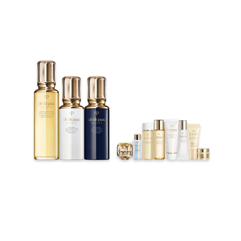 CLÉ DE PEAU BEAUTÉ 铂钻源亮水凝套装