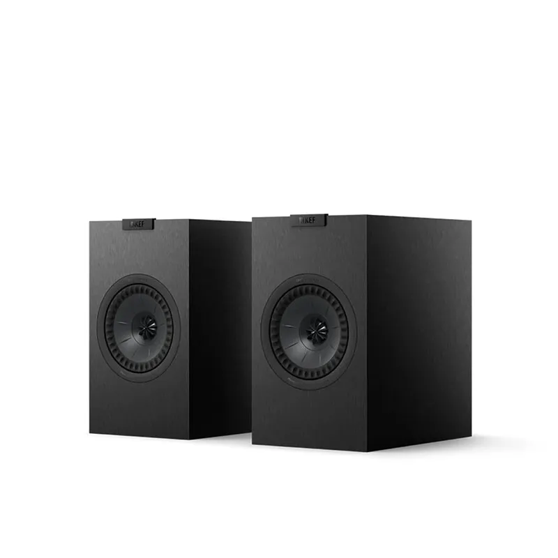 KEF 小巧二路分音书架扬声器(黑色) Q1META/SATINBLACK