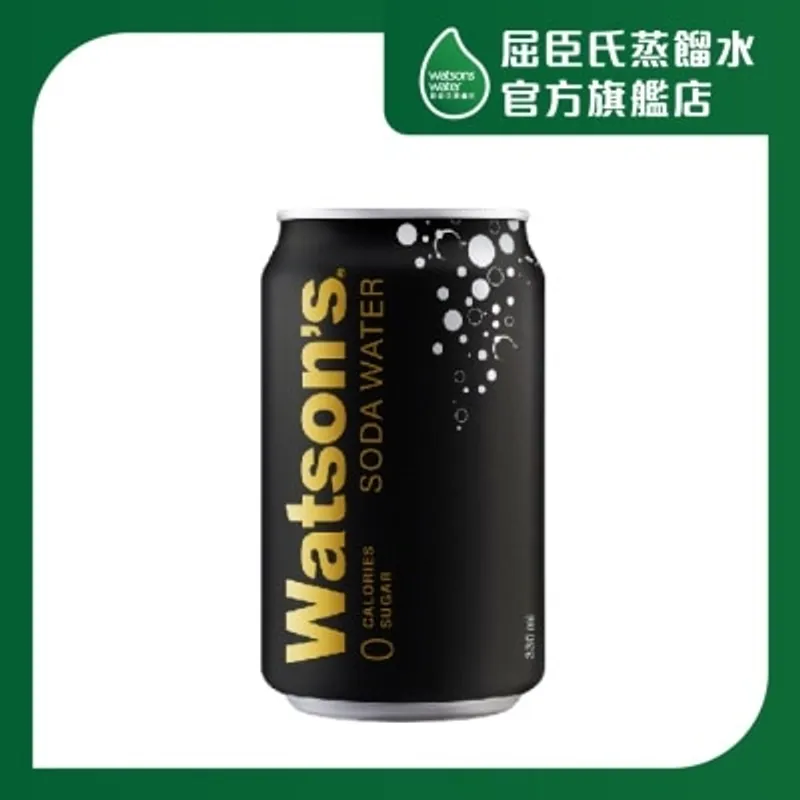 屈臣氏蘇打水 (330毫升) (新舊包裝隨機發放)