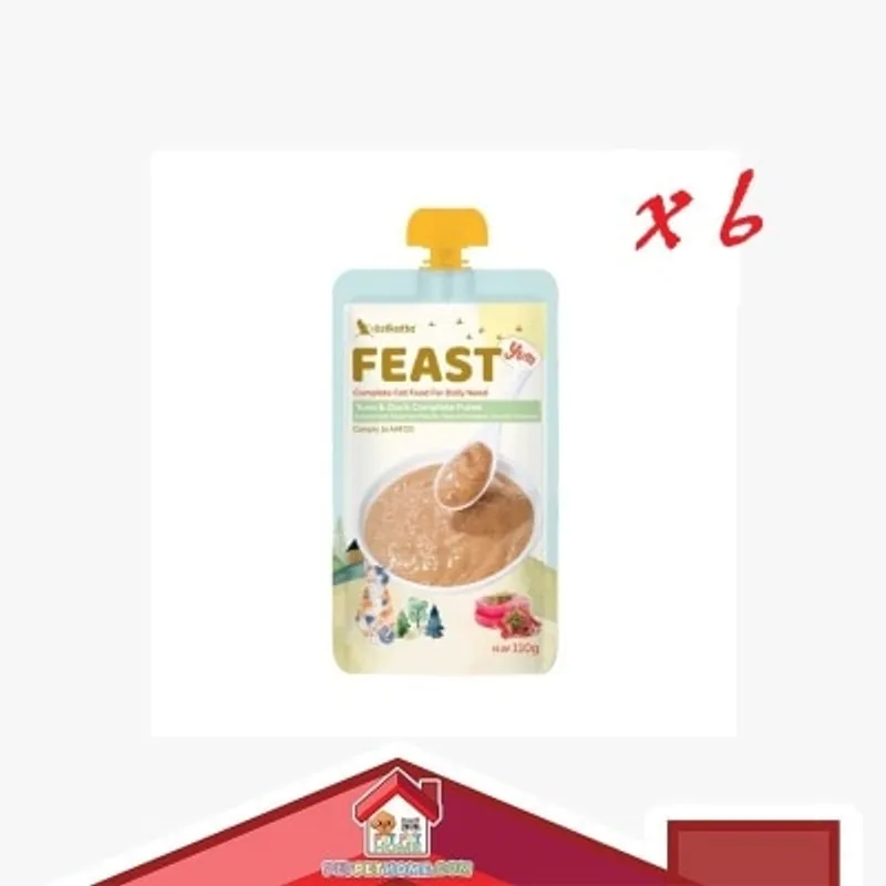 astkatta Astkatta Feast 鮮肉盛宴營養貓貓主食濕包 110g x 6包