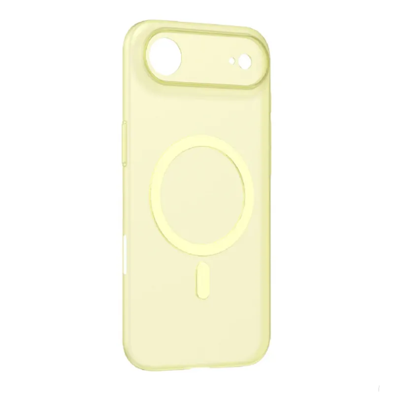 MOMAX iPhone 17 Air CaseForm Lite 磁吸保護殼 透明黃