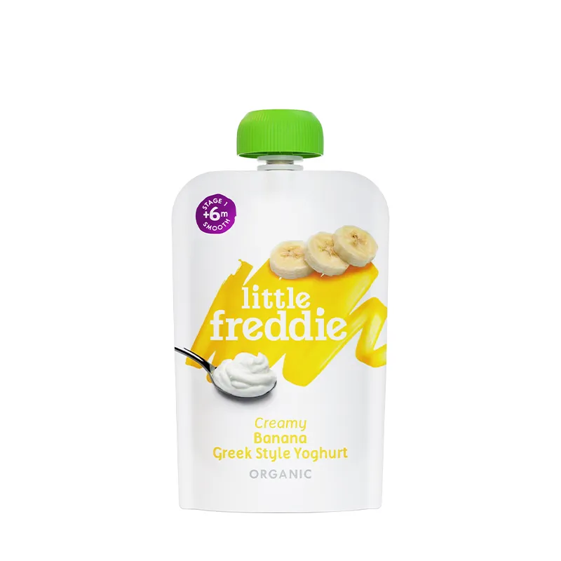 LITTLE FREDDIE 有机顺滑香蕉希腊奶酪 100G