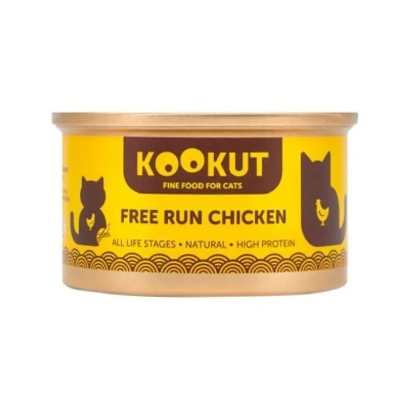 KOOKUT 放養雞 (70g) 貓罐頭 008303