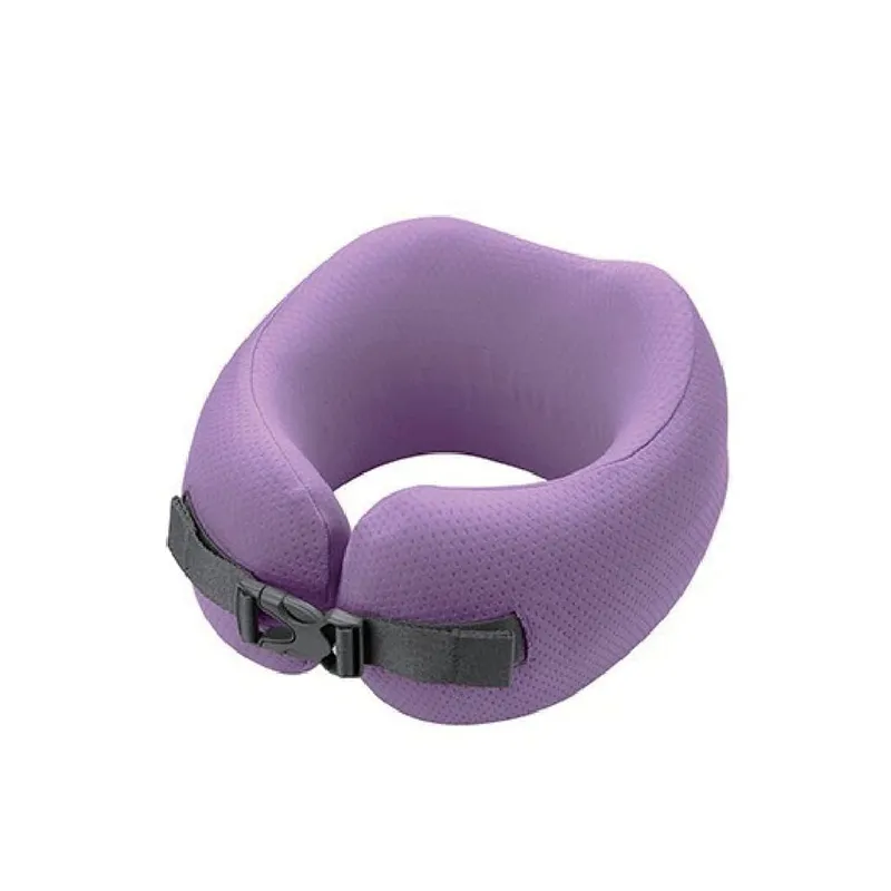 EASYNAP 便携记忆海绵颈枕(L)(紫色) POCKETAIRTRAVELPILLOW/L/LAVENDER