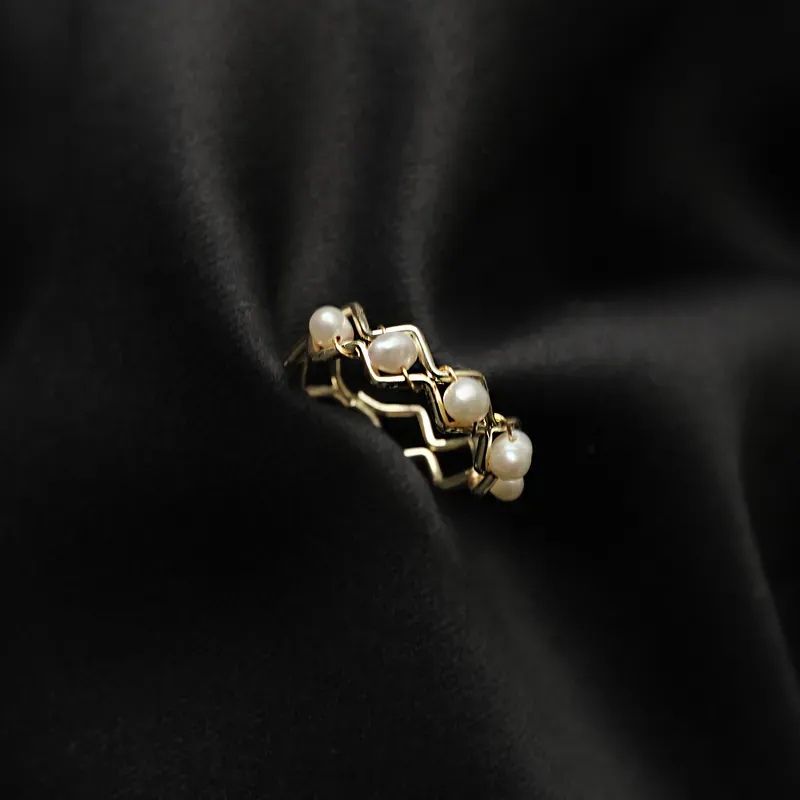 Gardenia｜Braid Ring