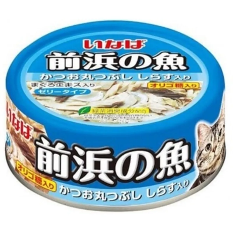 INABA [前浜の魚] 鰹魚-原條拆肉 白飯魚入 (115g)貓罐頭 IWF-144