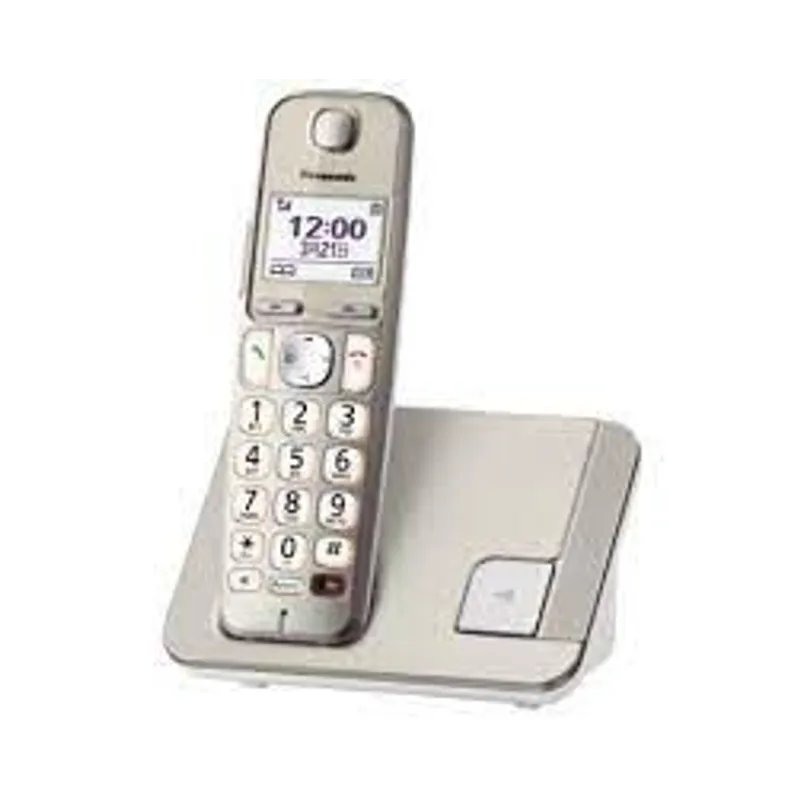 PANASONIC 數碼無線電話 KX-TGE210HKN香濱金