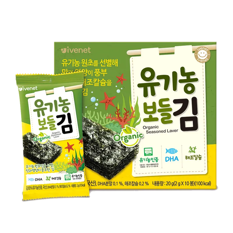 IVENET貝貝 有機營養紫菜盒裝