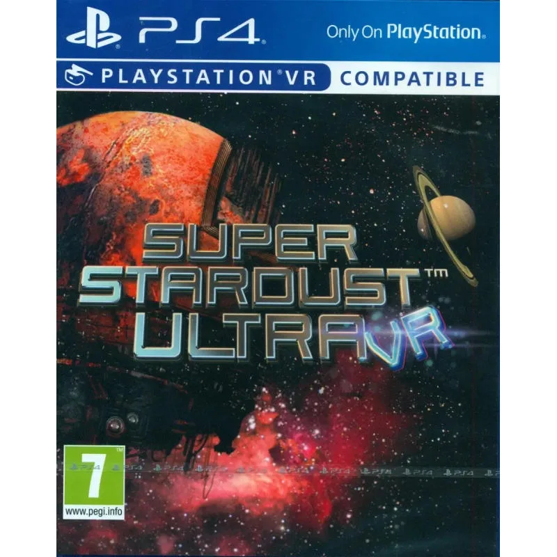 PS4 （ VR Game ） SUPER STARDUST ULTRA COMPATIBLE（歐版）