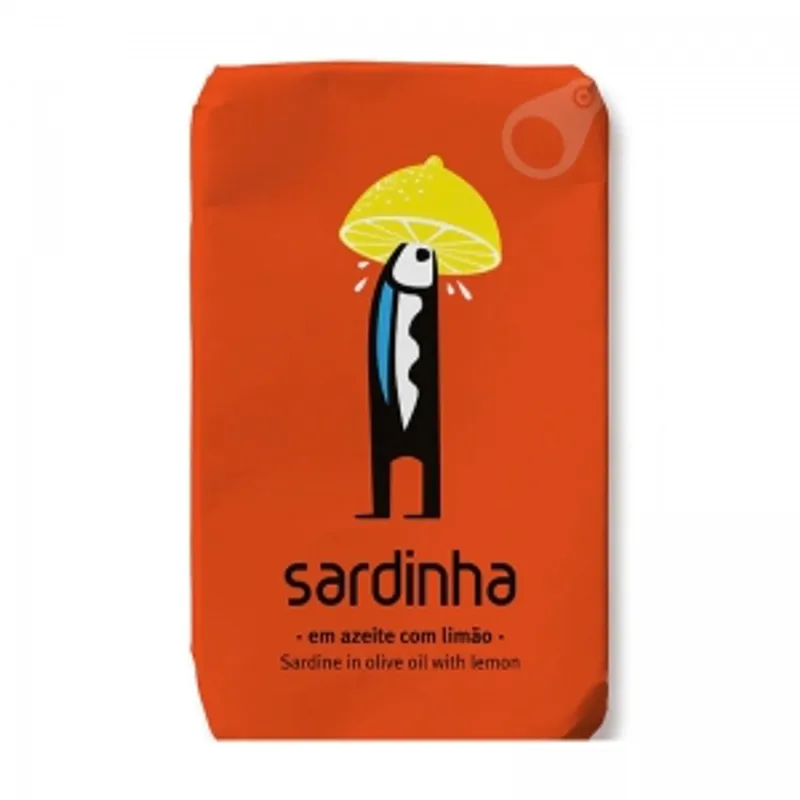 Sardinha 檸檬橄欖油沙丁魚 120g/盒