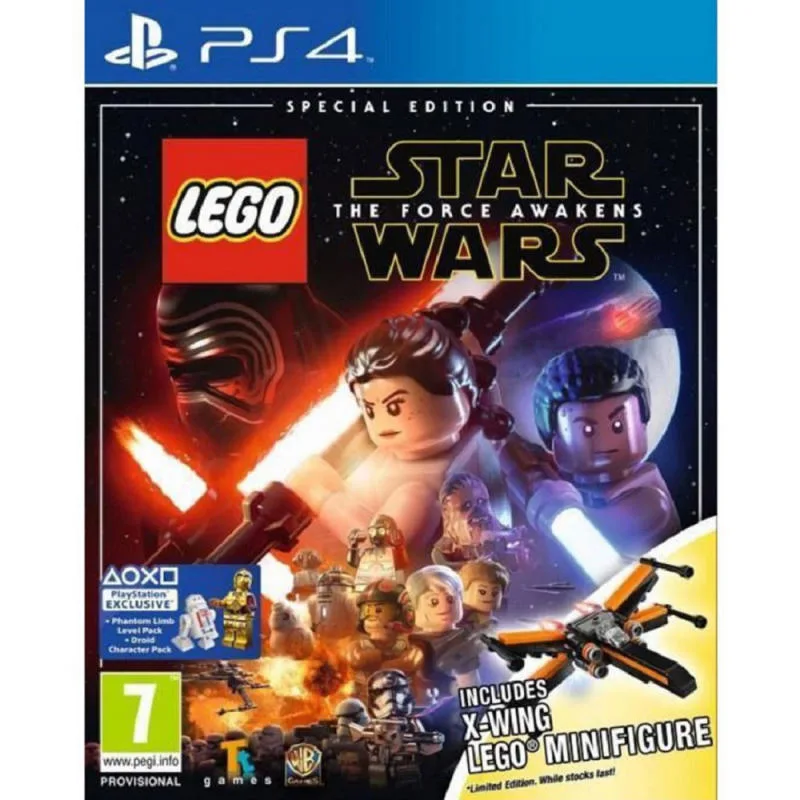 PS4 樂高星球大戰：原力覺醒 XWING特別版 港版