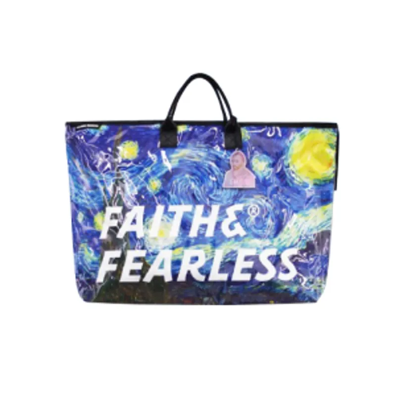 Faith & Fearless×梵高星夜pvc大容量袋(限定版)