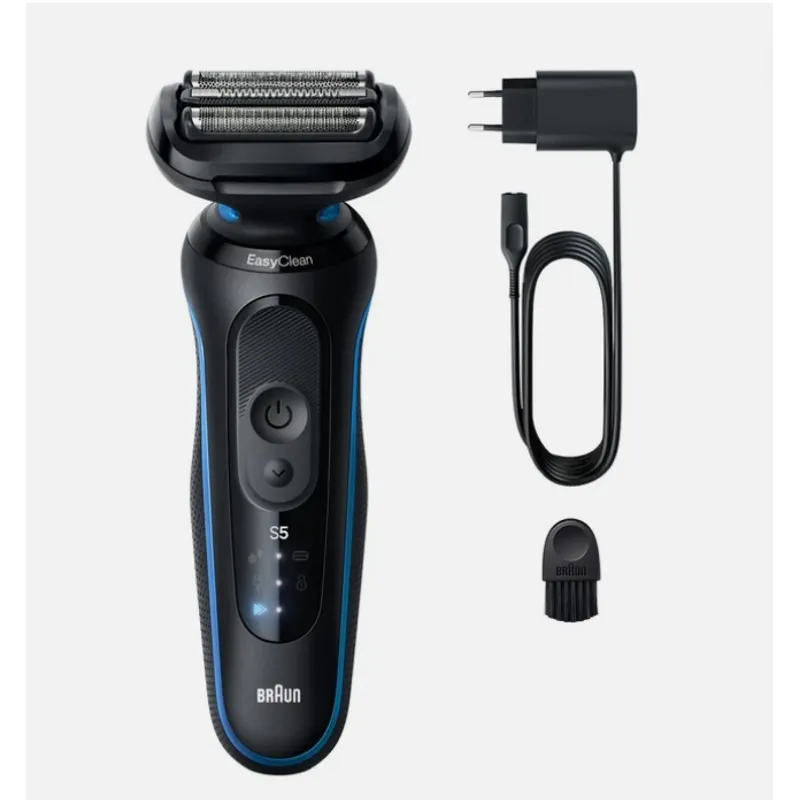 BRAUN 5系列乾濕兩用電鬚刨 52-B1000S 藍色
