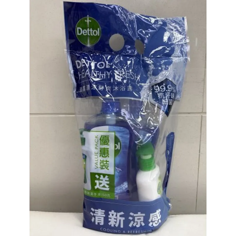 950g 孖裝滴露沐浴露(魅力)+贈品