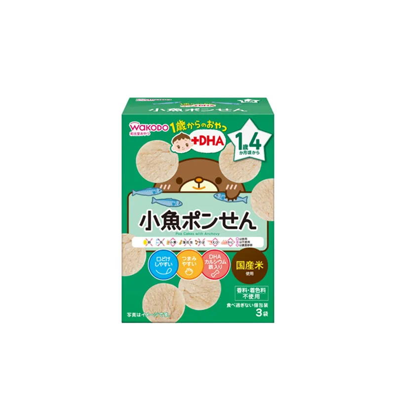 和光堂DHA鱼米饼 (3克X3袋)