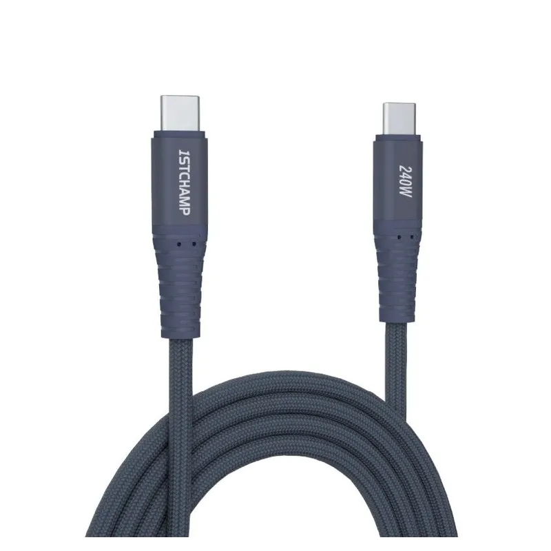 FIRSTCHAMPION USB Type-C to Type-C 充電線(藍色) FCTC2CEPRNZ300/IBLUE