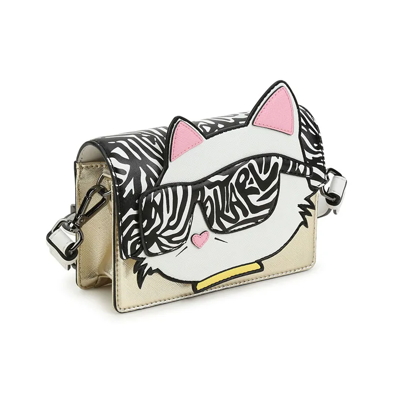KARL LAGERFELD KIDS 涂层织物单肩包