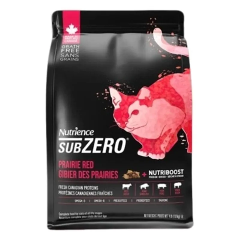 Nutrience SubZero 冷凍脫水鮮牛肝 無穀物紅肉+海魚 全貓配方