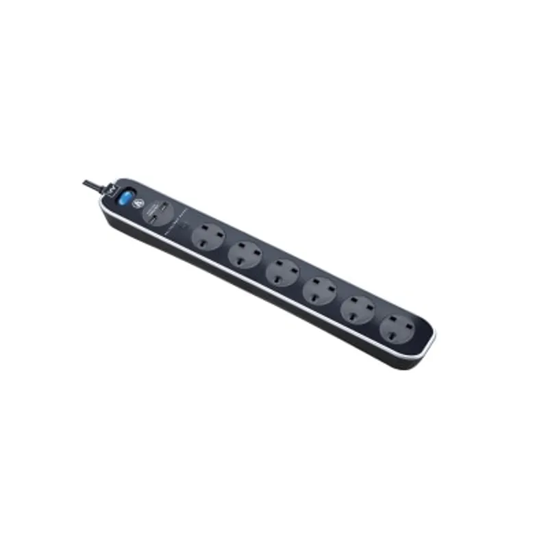 Masterplug SRGLSU62PB 電源拖板