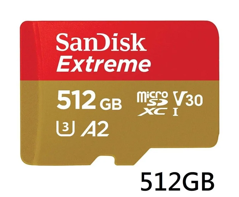 SanDisk Extreme microSDXC UHSーI 記憶卡 512GB