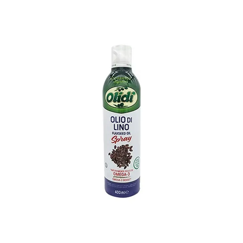 OLIDI意大利百年品牌生酮富含OMEGA-3 100%冷压亚麻籽油400ml