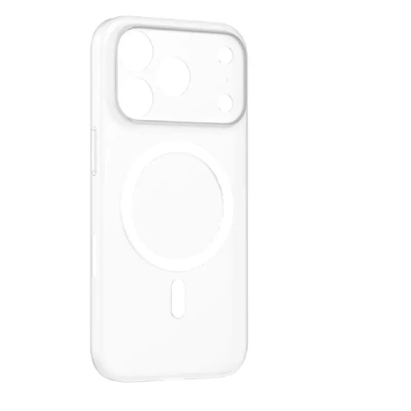 MOMAX iPhone 17 Pro CaseForm Lite 磁吸保護殼 透明白