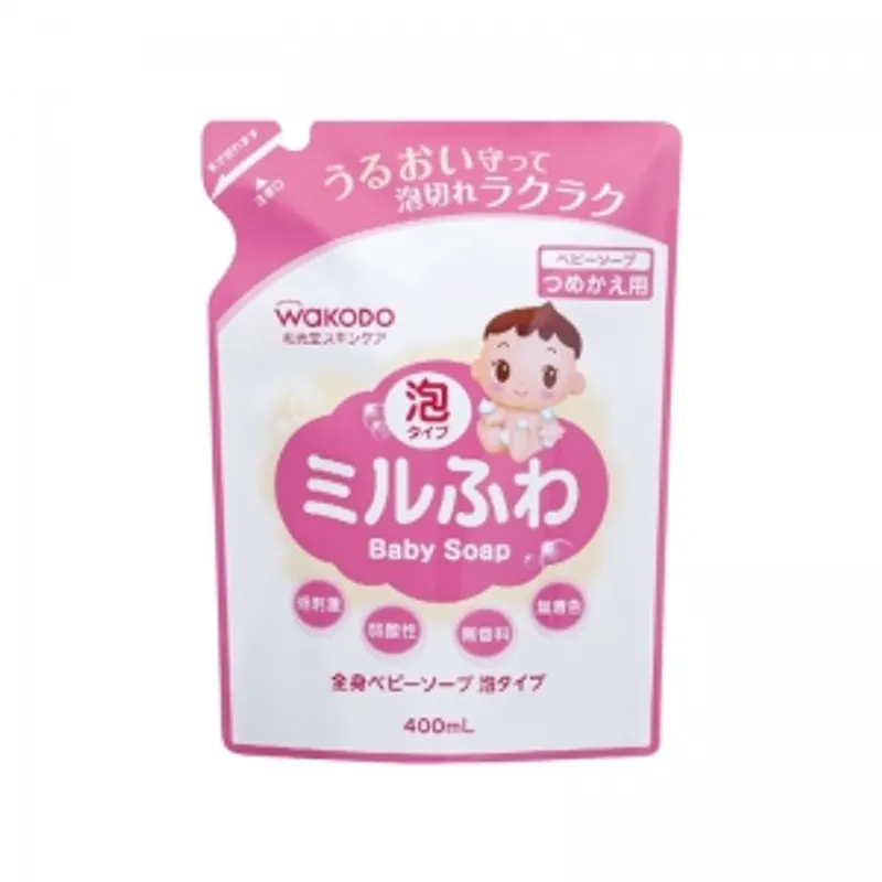 和光堂嬰兒全身泡沫沐浴露 400ml SC2