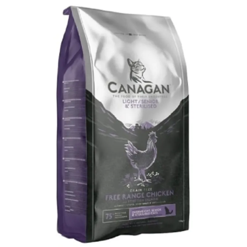 Canagan 原之選 無穀物減肥/老貓 (全貓糧)