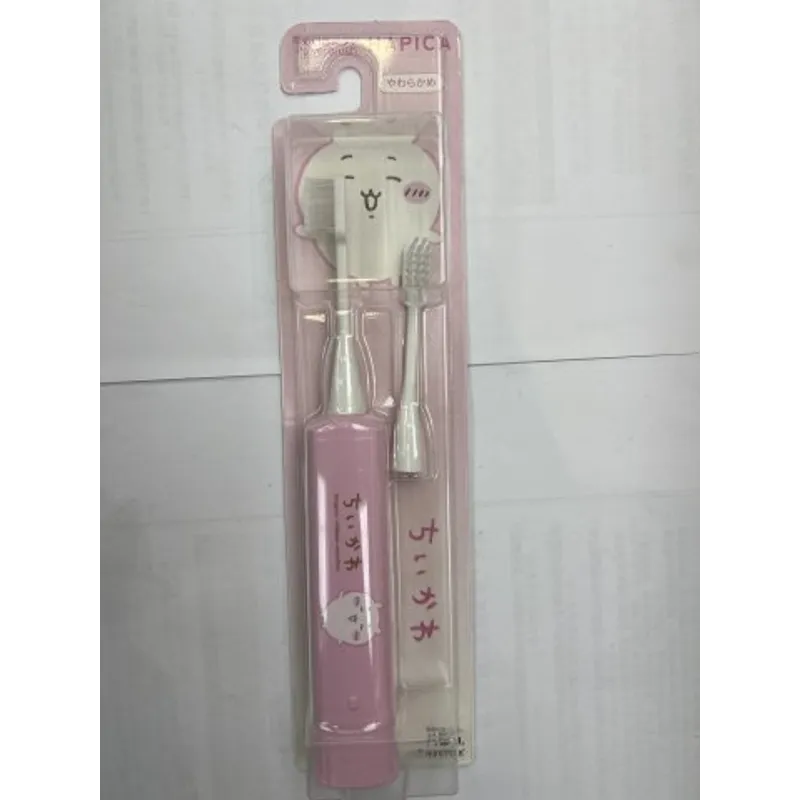 HAPICA兒童電動牙刷+替換刷頭-吉伊卡哇(粉)