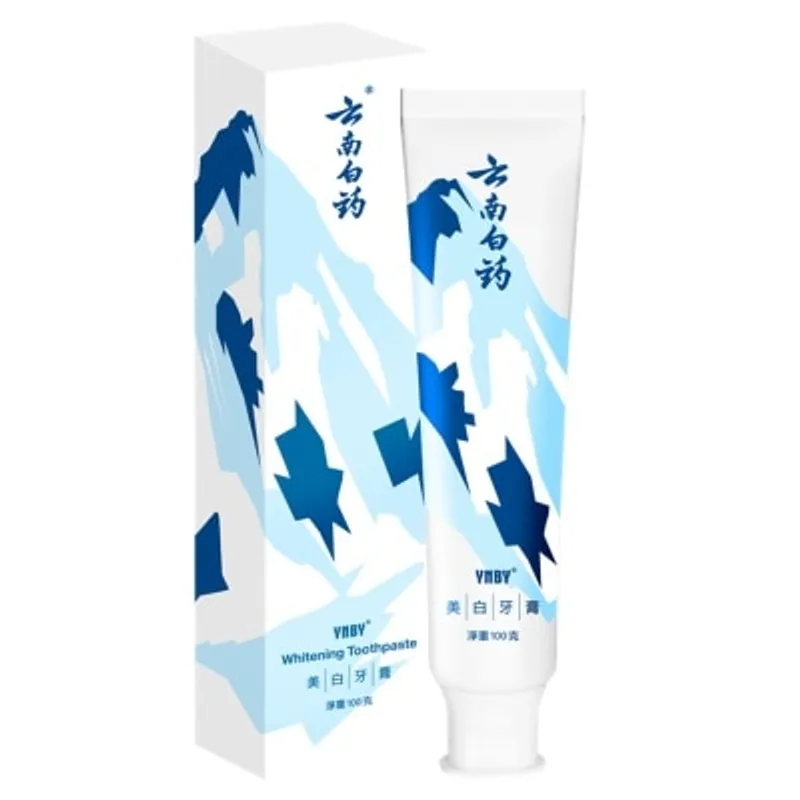 雲南白藥美白牙膏100克 [香港星級版]
