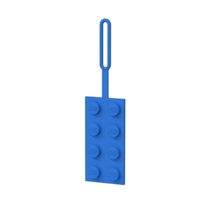 LEGO 樂高® Minifigures 2x4積木造型吊牌 藍色 (52001)