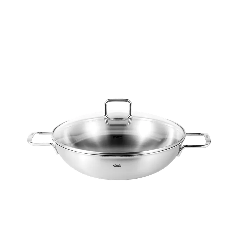 Fissler Rex 雙耳不鏽鋼中式炒鍋