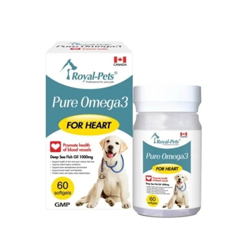 ROYAL-PETS 純正魚油丸60粒軟膠囊