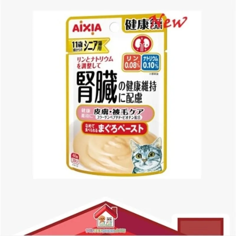 Aixia AIXIA 11+老貓健康罐包裝 40g **新舊包裝隨機發貨**