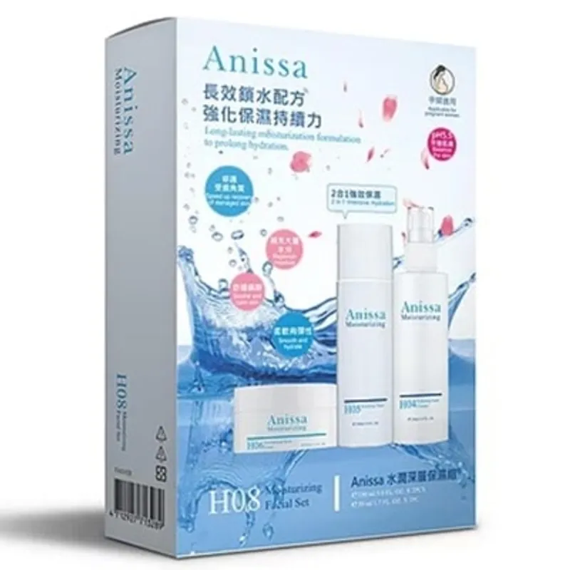 ANISSA 水潤深層保濕組(150ml X 2PCS+50ml X 1PCS)
