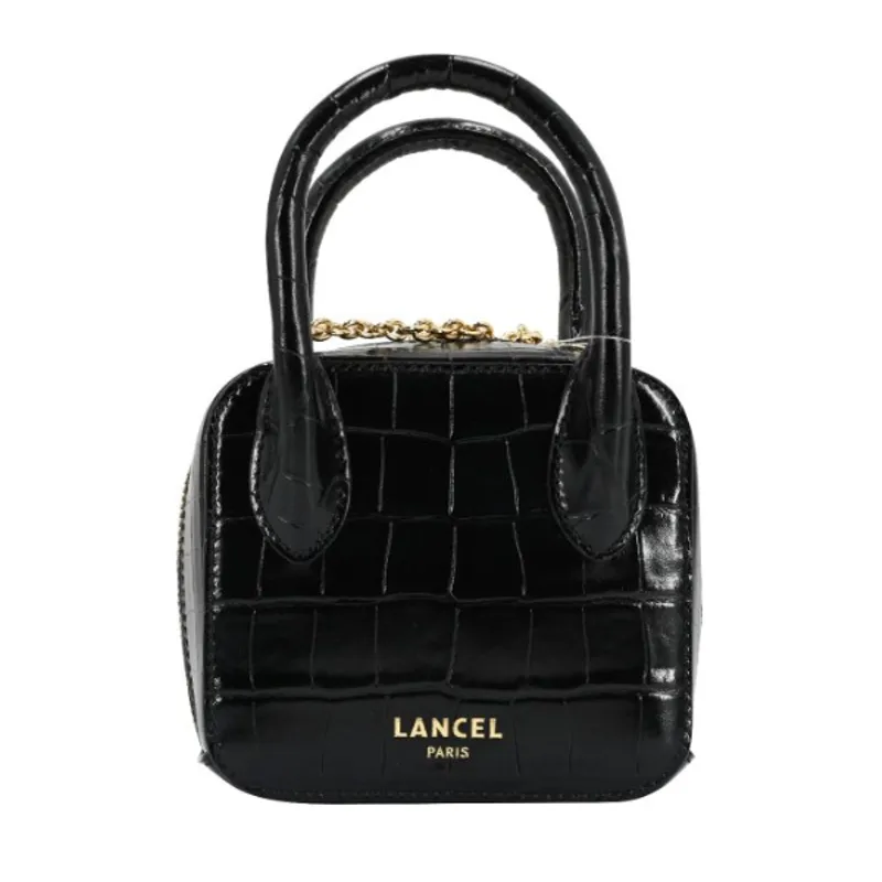 LANCEL ALICE 黑色方型迷你包