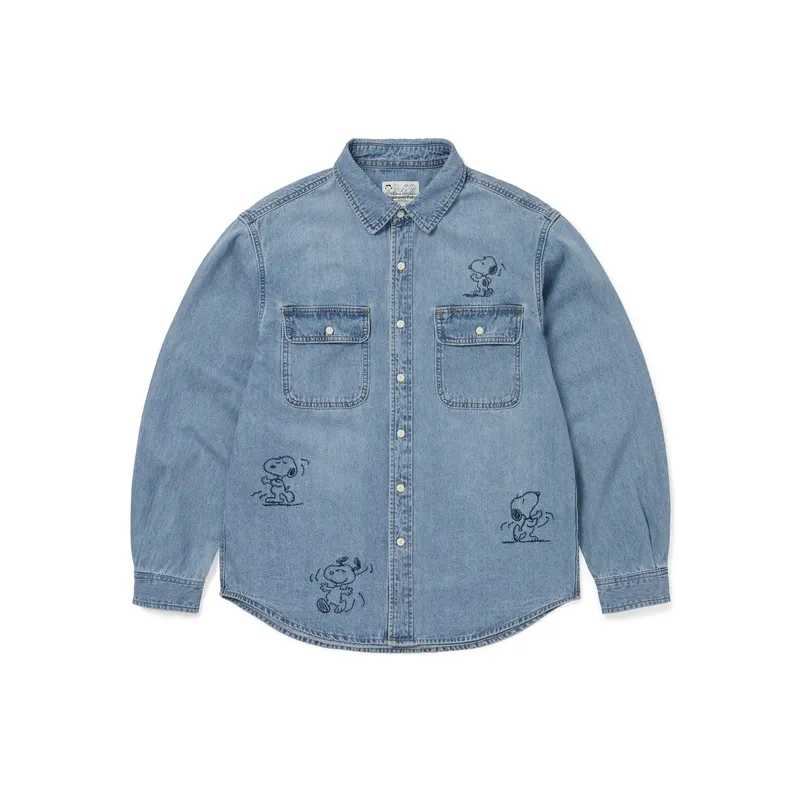 THISISNEVERTHAT x PEANUTS 牛仔恤衫