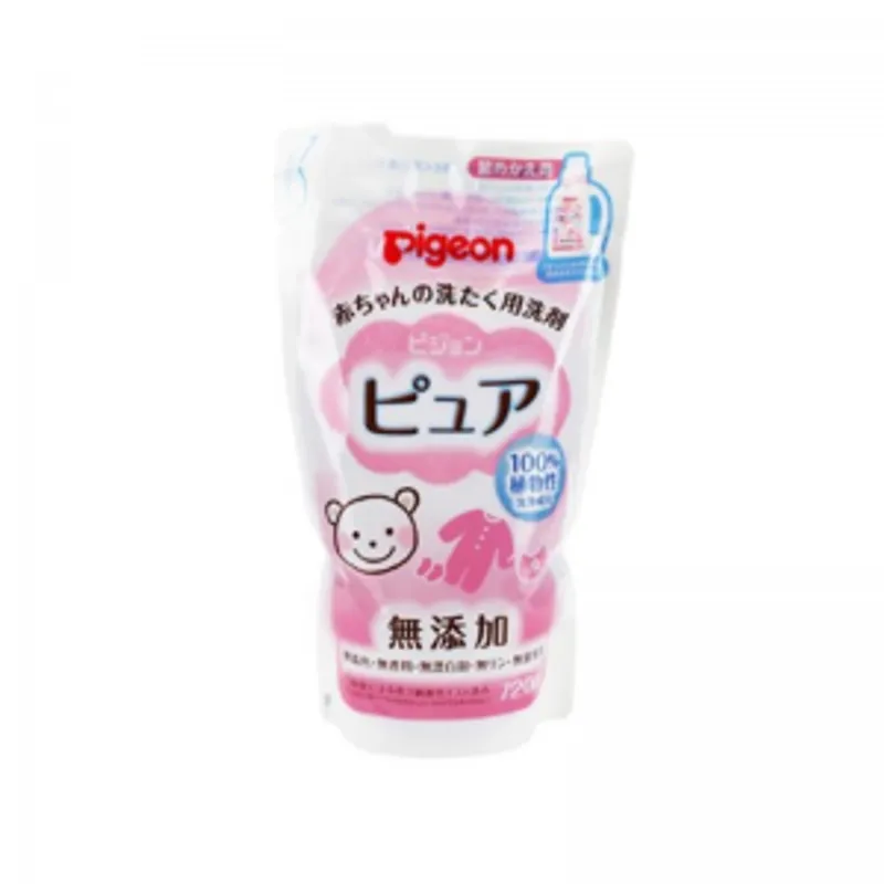 Pigeon貝親嬰兒衣物洗潔液補充裝720ml 18袋/箱