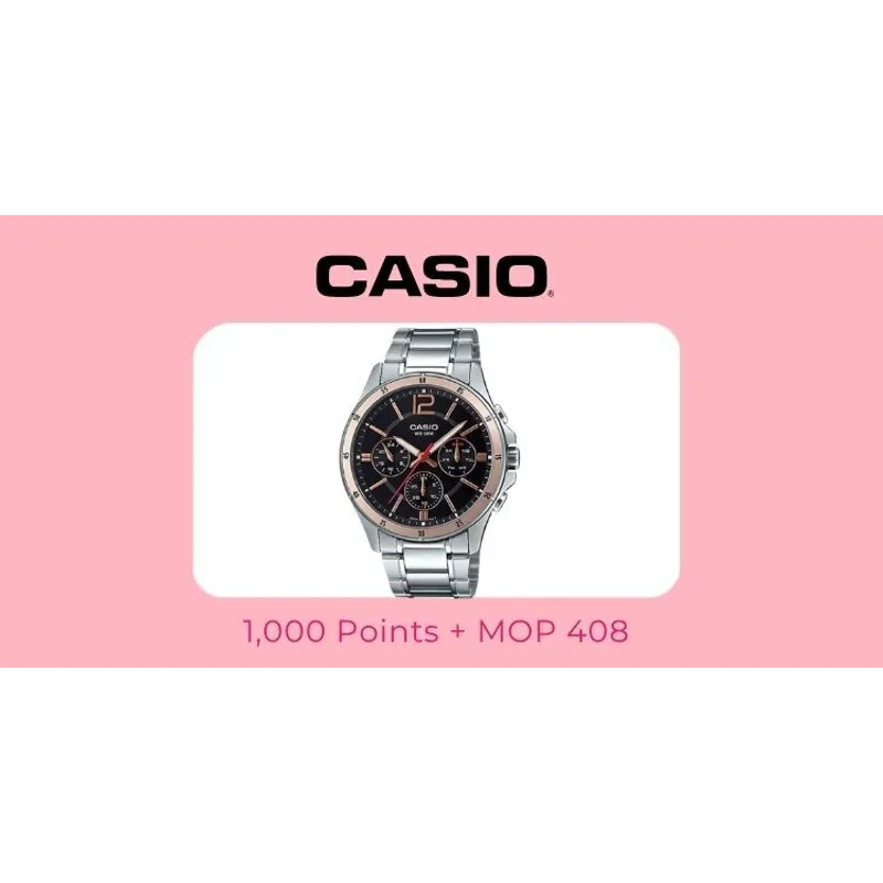 CASIO時尚設計指針錶