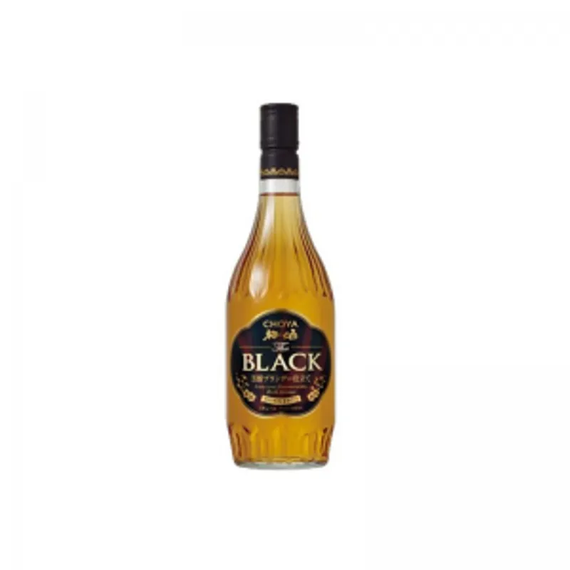 日本CHOYA the BLACK本格 芳醇梅酒 14% 720ml