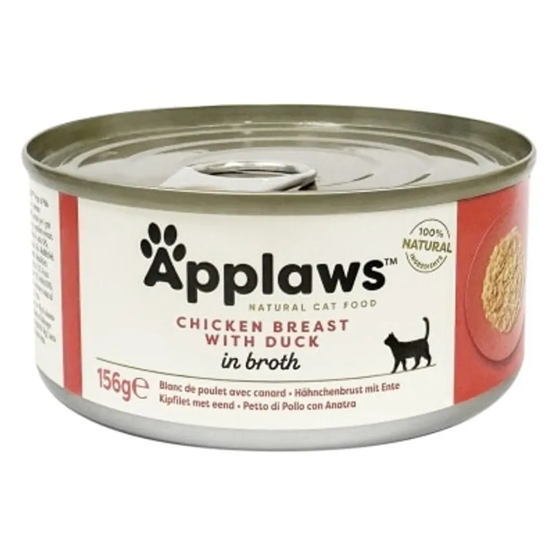 APPLAWS 貓罐頭 - 雞胸肉&鴨肉 (156g) Applaws