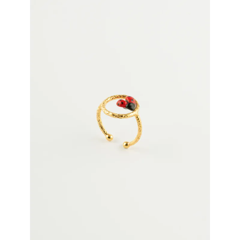 Ladybird Circle Ring