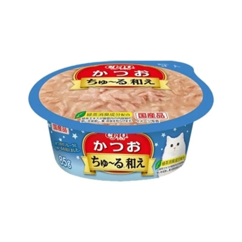 INABA <超奴和風杯> 鰹魚味 (85g) NC-92 貓濕糧 180743