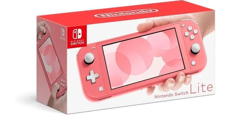 Switch Lite 主機 (珊瑚色) 粉紅色 日版