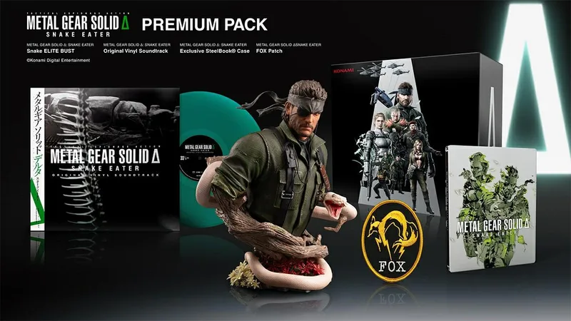 PS5 潛龍諜影 Delta：食蛇者 Metal Gear Solid Delta: Snake Eater【典藏版】淨模型