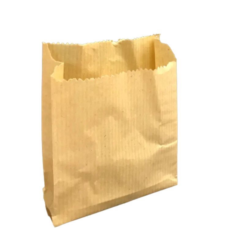 220 黃雞皮紙袋-(10+3)x13.5cm（一萬個裝）