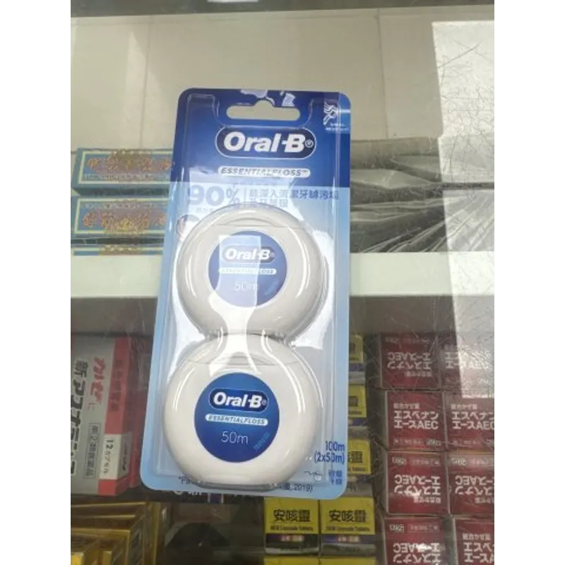 Oral-B 微蠟牙綫50米*2
